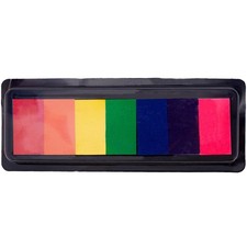 7 Color Rainbow Washable Ink Pad, Finger Print Pads colorful