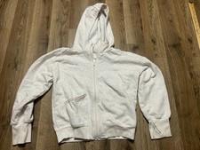 All in Motion Hoodie, Girl's Size Medium, Gray, Sweatshirt, Full Zip