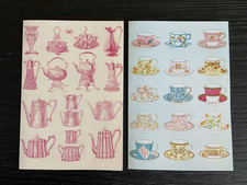 VICTORIA & ALBERT MUSEUM Boxed Set of 12 TAKING TEA Notecards/Envelopes