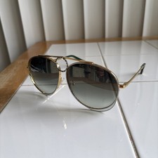 Chloe CE144S 827 Gold Frame Green Gradient Sunglasses 61-13 140