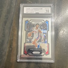 Panini 2023-24 Prizm Cade Cunningham #11 Detroit Pistons CGC 10