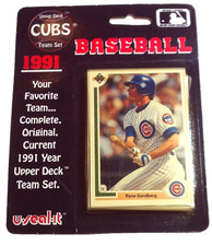 chicago cubs team collection by Upper Deck quality cards 22 cards never opened
