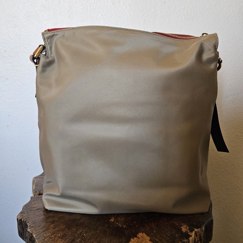 Dooney & Bourke Wayfarer Large Tote Schultertasche Taupe Nylon Leder Neu mit Etikett Handtasche - Bild 12 von 21