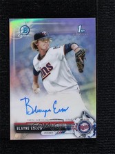 2017 Bowman Draft Chrome Pick Refractor 150/499 Blayne Enlow #CDA-BE Auto 0l2