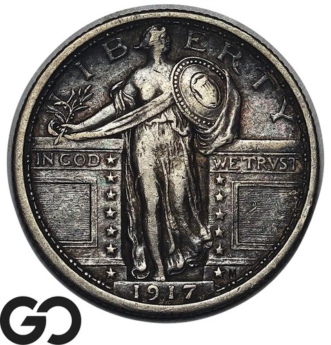 1917 Standing Liberty Quarter Type 1
