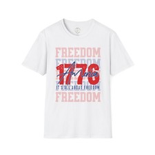 America 1776 Freedom graphic tee Patriotic USA shirt