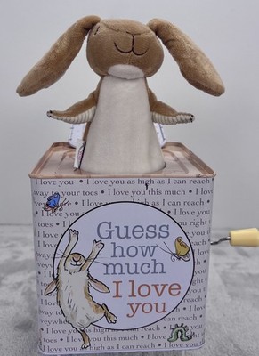 Guess How Much I Love You Jack In The Box Musical Bunny Classic Quality Toy