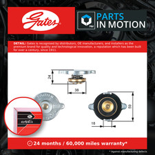 Radiator Cap fits FORD ESCORT 1.1 1.3 1.6 68 to 80 Gates 1474439 1476041 1486669