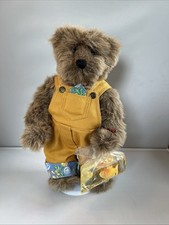 Ashton Drake Bear 1996 Bartholomew w/Goldfish "Mommy Can I Keep It" w/Stand