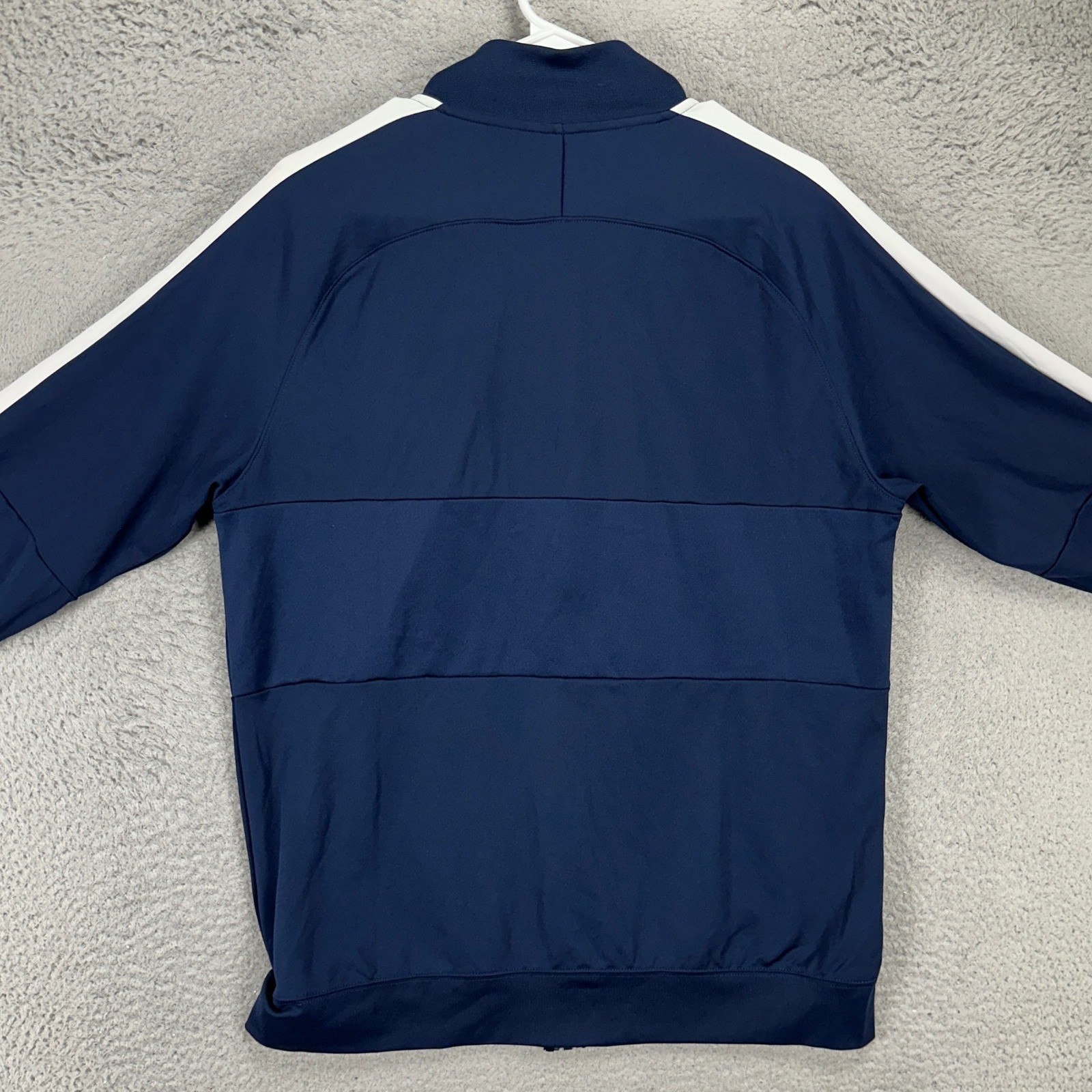 SACAI X NIKE Nike Dri Fit Giacca Donna Full Zip Grande Blu Tasca Elasticizzata Manica Lunga Swoosh