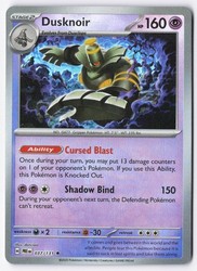Dusknoir (Poke Ball Pattern) 037/131 SV: Prismatic Evolutions
