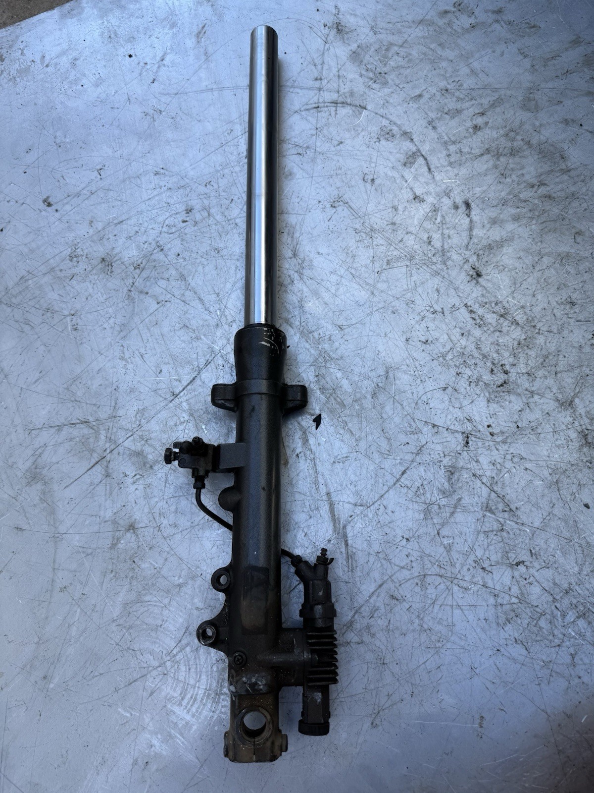 Kawasaki KR250 KR 250 Forks Fork Clamp front end clamps trees oem Genuine