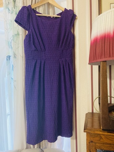Jupe Mi-longue Paysanne Marks & Spencer Per Una – Taille 12, Motifs Marron/rouge (velours Viscose)