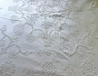 MID CENTURY BATES GEORGE WASHINGTONS CHOICE COTTON HOBNAIL BEDSPREAD 90" X 105"