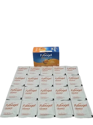 Fybogel Orange Sachets 20 Sachets‘fibre drink’ 100% natural ispaghula husk