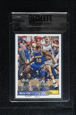 BAS 1992-93 Upper Deck Mario Elie #28 Seal of Authenticity Auto 3c7