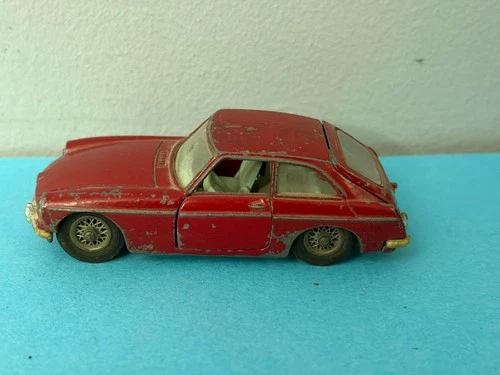 Vintage 1960's Corgi MGB GT Car Old Diecast 1/43 large British