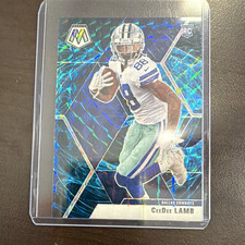 Panini 2020 Mosaic Rookies CeeDee Lamb #207 Genesis Mosaic Prizm RC Cowboys