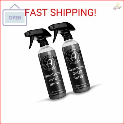 Adam's Polishes Graphene Detail Spray (2 Pack) - Extend Protection of Waxes, Sea