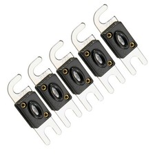 5 Pack MANL-300A Mini ANL AFL AFC 300 Amp Silver Plated Fuse Car Audio