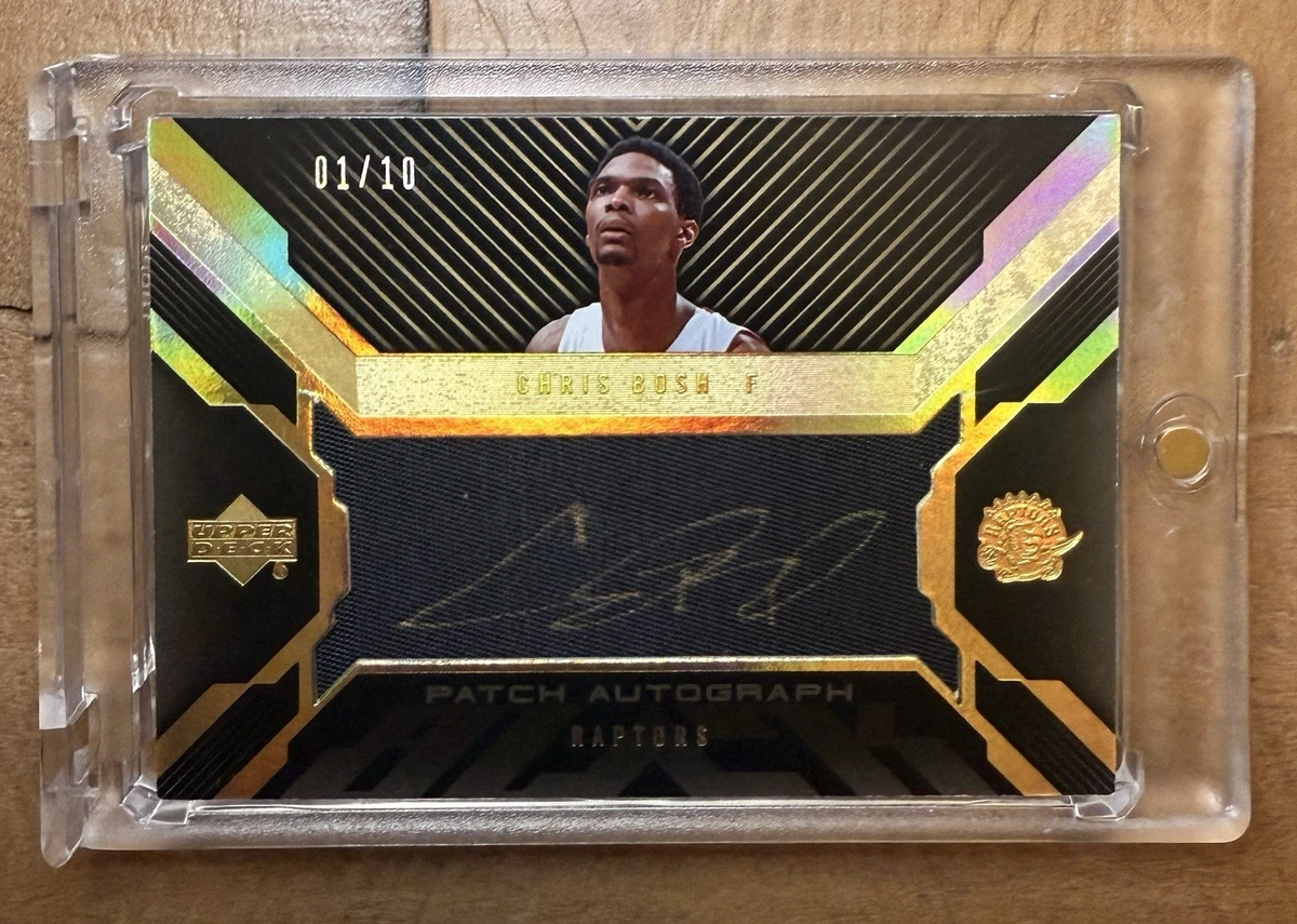 Chris Bosh Basketball Autographed Sports Trading Cards 