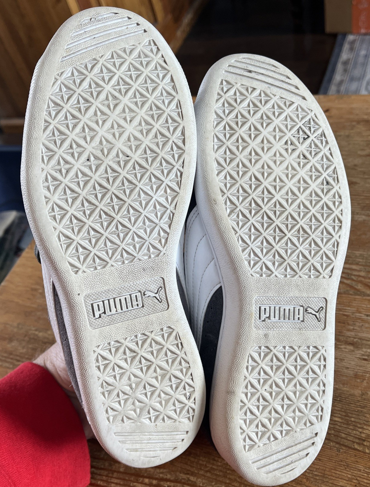 PUMA Gray Suede Sneakers Women's Size 7.5 Light Wear Casual Athletic Shoes thumbnail 12