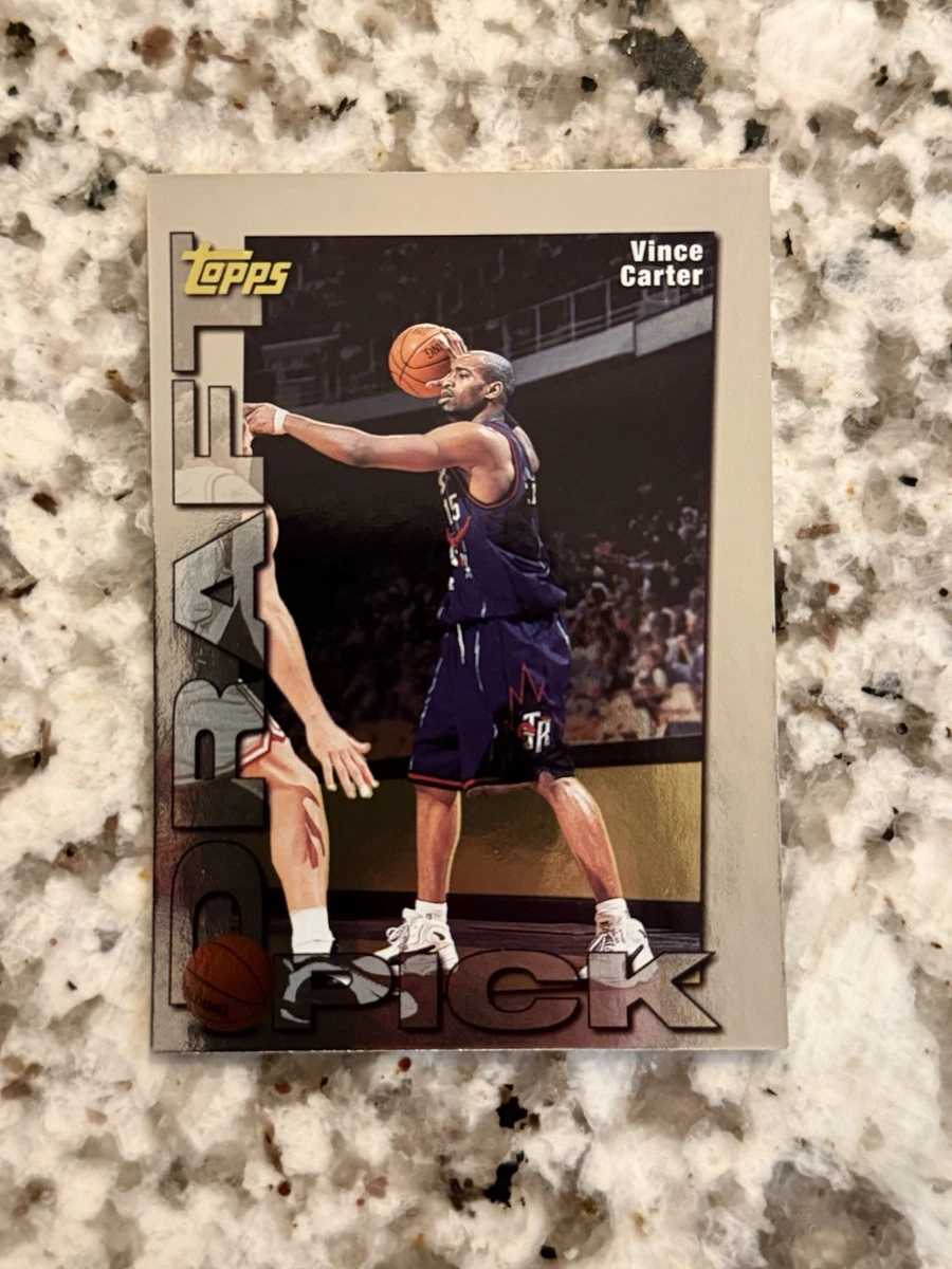 Topps Vince Carter Basketball Toronto Raptors Rookie Sports