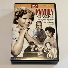 DVD Family Classics 50 Movies 1920 to 1950 Mill Creek Black & White, Color
