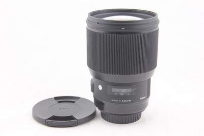Sigma Art 85mm f/1.4 DG HSM Lens for Canon EF. Excellent Condition