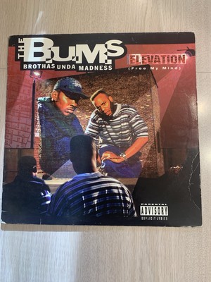 BUMS BROTHAS UNDA MADNESS ELEVATION FREE MY MIND 12  VINYL RECORD 1995 RAP RARE