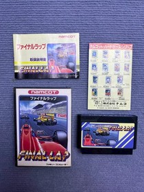 Lot of 7 Namcot Nintendo Famicom Games Boxed Untested As-Is Final Lap Famista