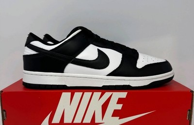 Nike Dunk Low Retro ''Panda'' Black White Shoes DD1391-100 Men's Sizes - Brand New