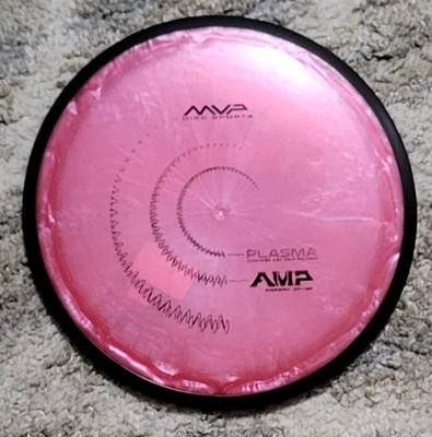 MVP Pink Plasma Amp Patent Pending PFN OOP Rare Disc Golf Driver 175g