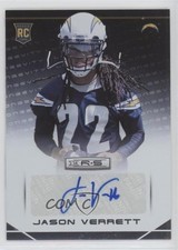 2014 Rookies & Stars Longevity Parallel Signatures Jason Verrett #149 Auto 0nr3