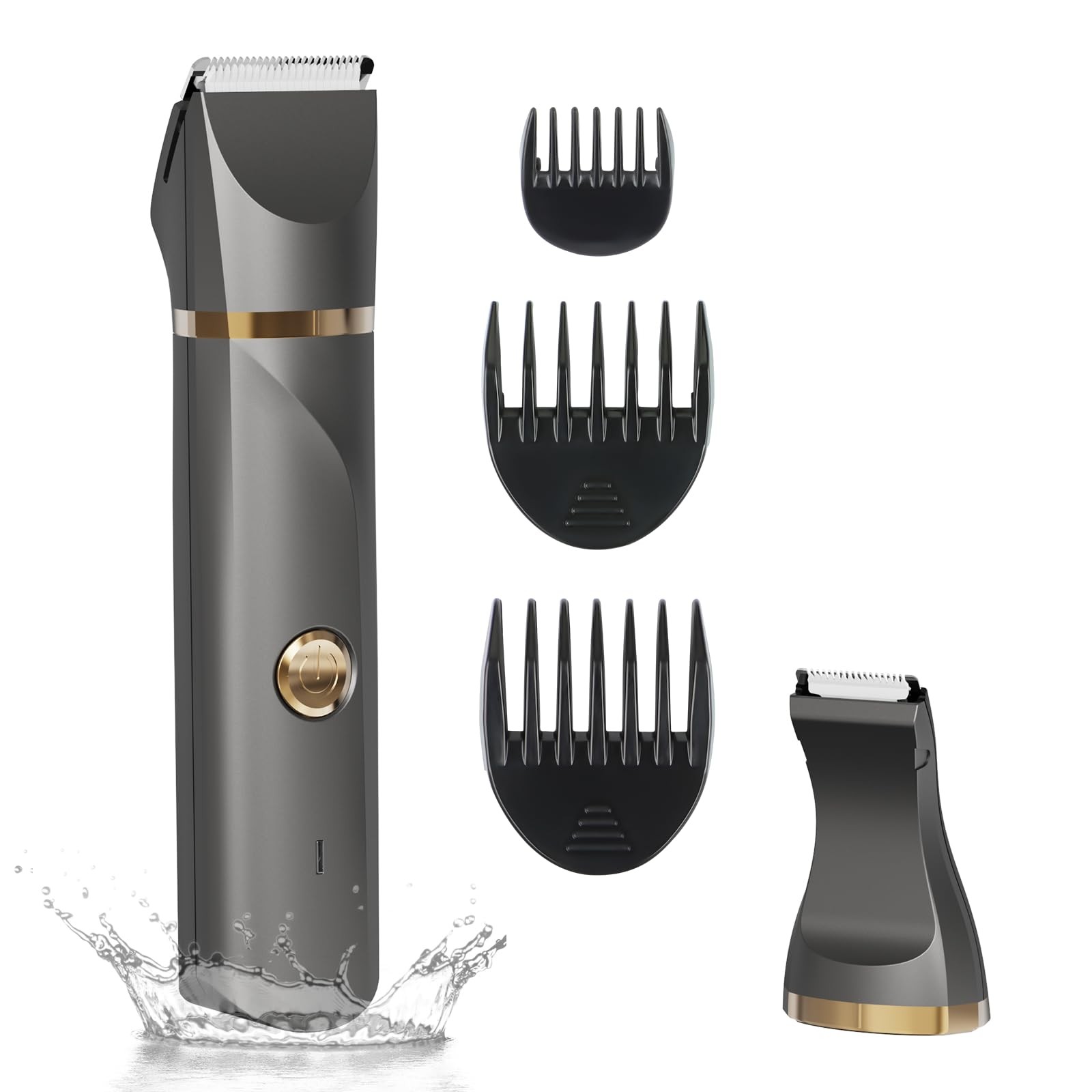 Women's Electric Body Hair Trimmer for Back Chest Armpit Legs Smooth Shaving