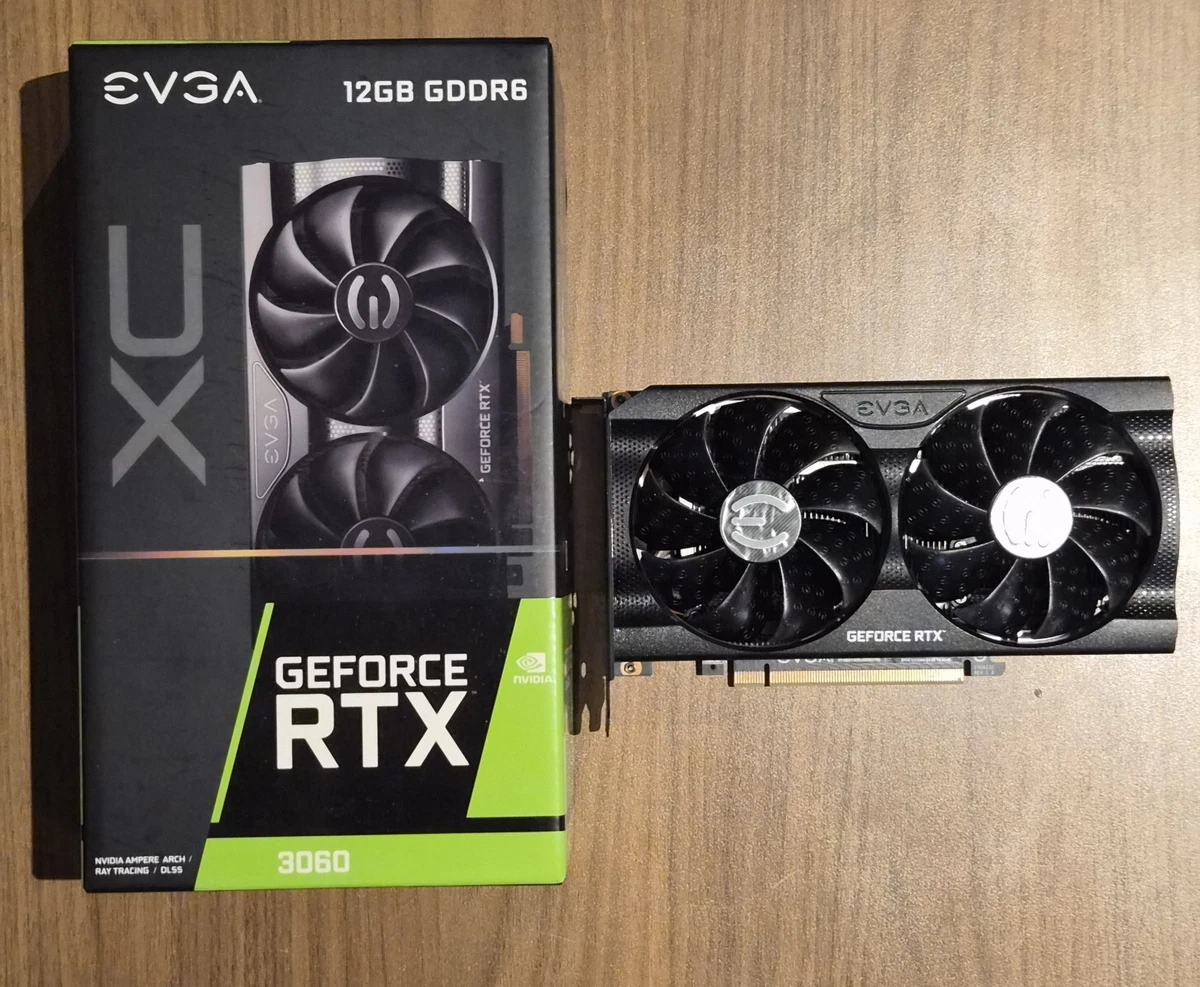 EVGA NVIDIA GeForce RTX 3060 12GB GDDR6 Graphics/Video Cards for