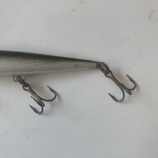 Lot De 4 Leurres Vintage Rapala - Or/noir/argent - Bois - Fabriqués En Finlande