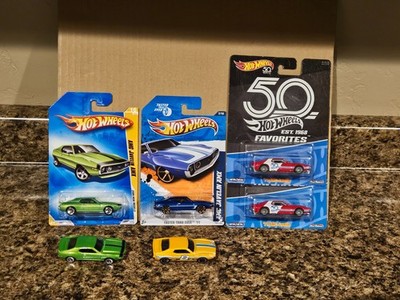 Hot Wheels Lot of 6 1971 AMC Javelin AMX Variation K Mart FTE 50th '71 Blue 