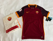 ROMA Maglia Calcio Jersey NIKE Match Worn Shirt Trikot TOTTI 2015 2016