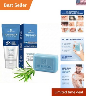 Tea Tree Oil Folliculitis Treatment Set - Effective Relief for Skin Irritations