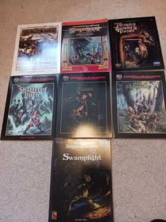 Advanced dungeons & dragons AD&D adventure bundle