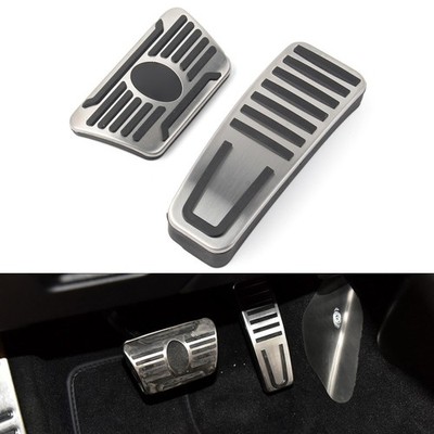 3x Gas & Brake Pedal Pad Cover Kit For Maserati Levante For Quattroporte Ghibli