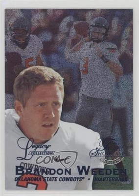 2012 Fleer Retro 1997 Flair Legacy Row 0 81/100 Brandon Weeden Rookie RC 0q3