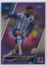 Lucas Tousart Chrome Bundesliga 2021/22 Purple Refractor /299 #7