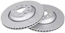 2x A.B.S. Bremsscheibe BESCHICHTET 17729 für ST VW LEON CUPRA 8VK SEAT PASSAT TT