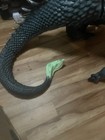 Home Accents/Home Depot 6’ Green Animated Dragon Retired Halloween Prop  — photo 3