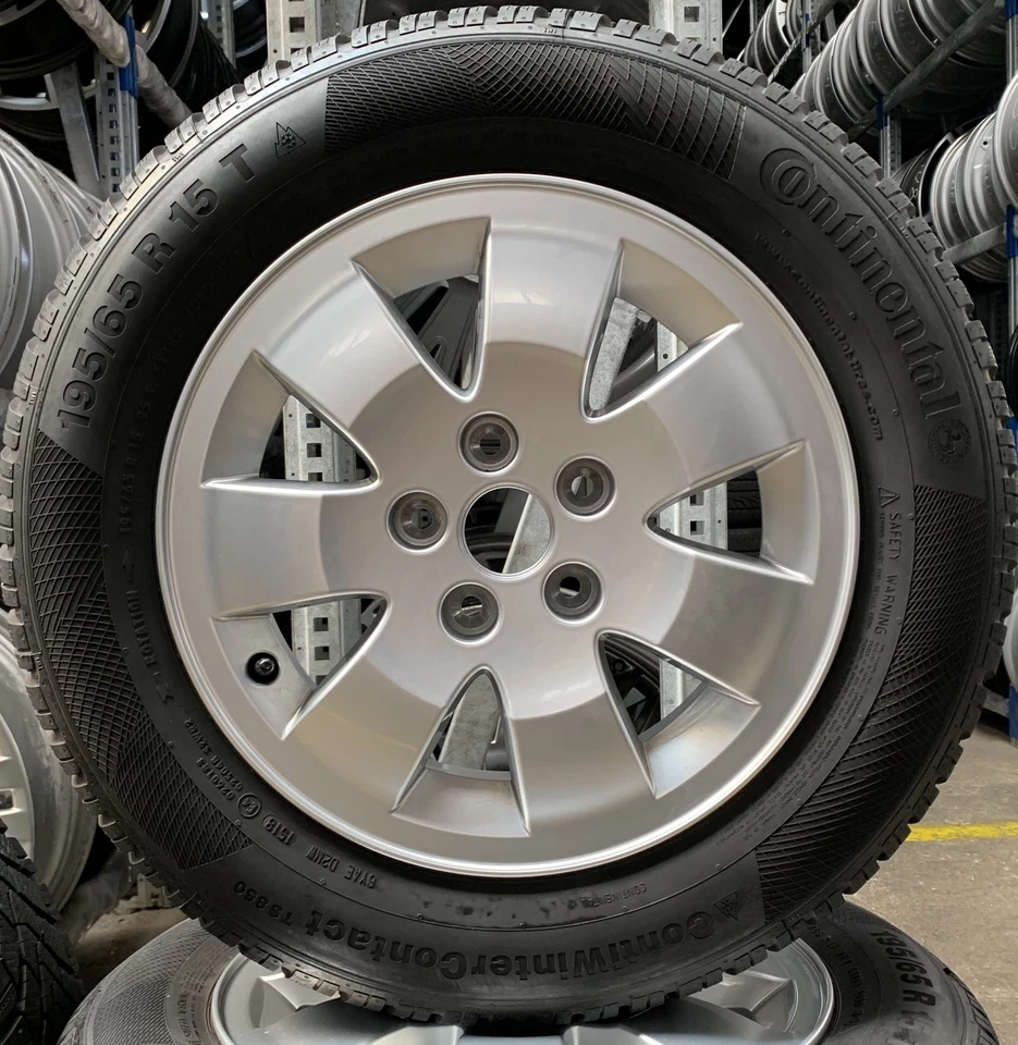 4x Original Mercedes-Benz Winterräder 195/65 R15 95T - für Citan W415 1414 - Bild 2 von 3