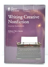 The Great Courses: Writing Creative Nonfiction 4-DVDs and Guidebook SEALED