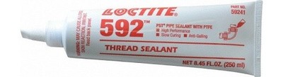 Pipe Sealant, 250mL, Tube, Medium, White