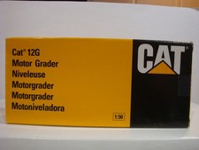 NZG CAT 12G Motor Grader #150 1/50 Scale Good++ Box